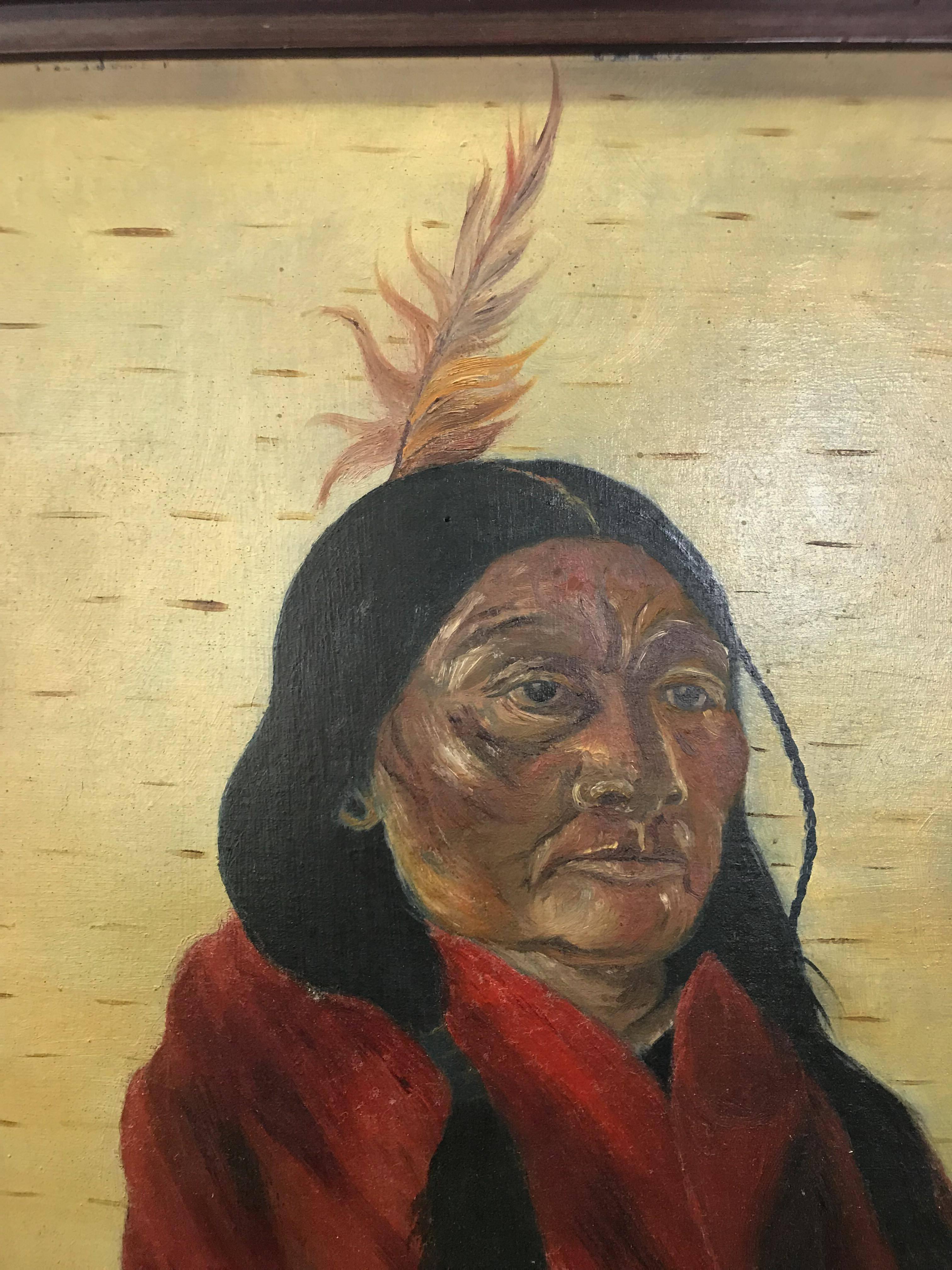 3024x4032 Edith Babb Yeates - Sitting Bull Painting