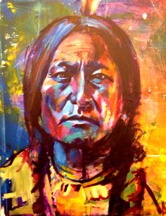 236x307 Houston, Texas Based Portrait Photographer. I Love Designing Wall - Sitting Bull Painting