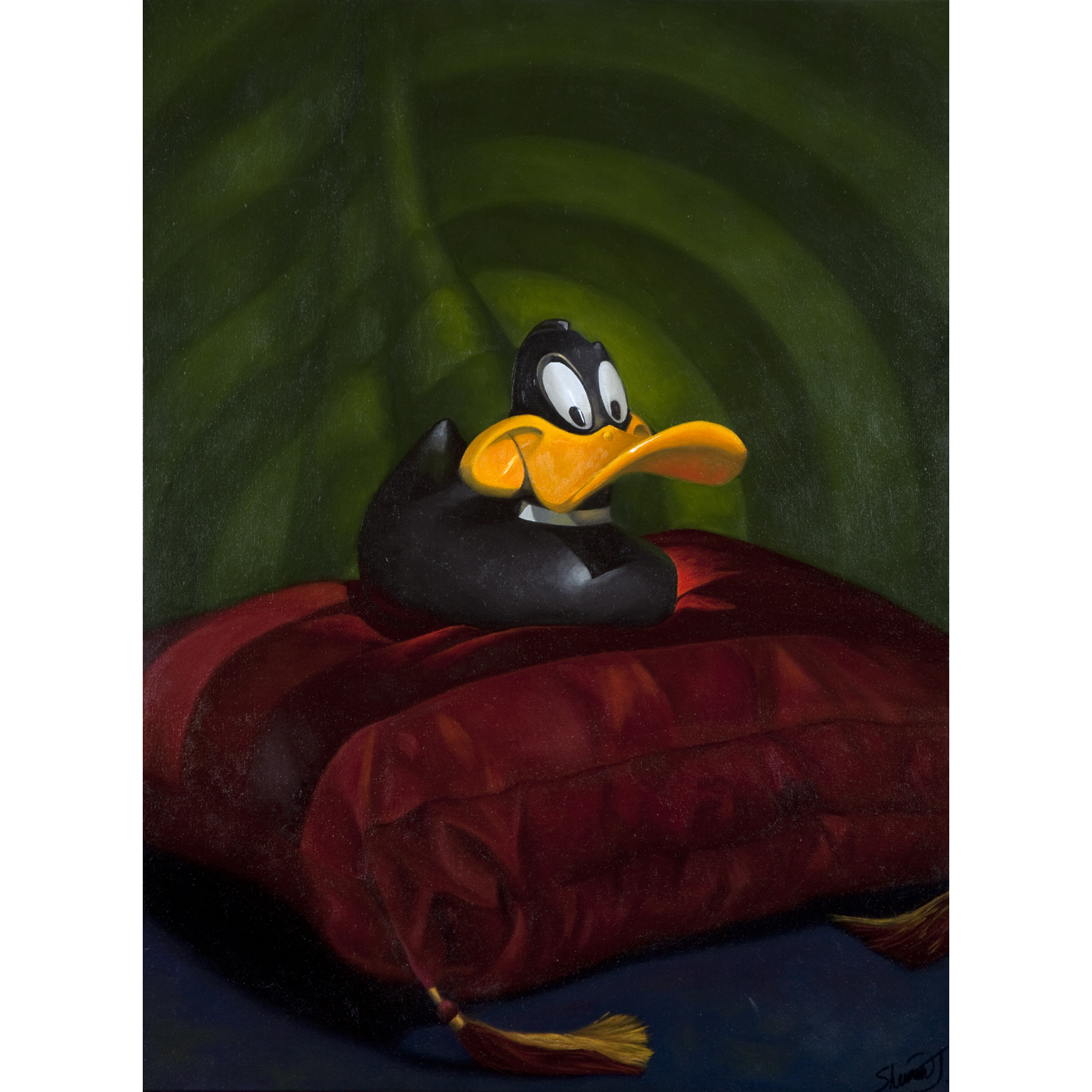 1400x1400 Sitting Duck - Sitting Duck Painting