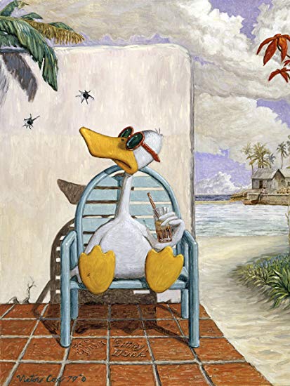 413x550 Sitting Duck (18x24 Inches) Posters Amp Prints - Sitting Duck Painting