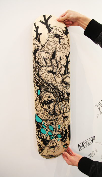 404x700 Sda 2011 Skateboard Painting. By Sijia71 - Skate Painting