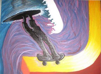 386x283 Bbc - Skate Painting