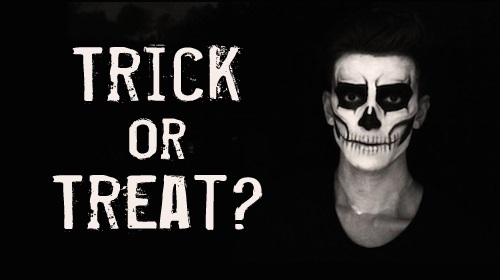 500x280 Halloween Face Painting - Skeleton Face Painting