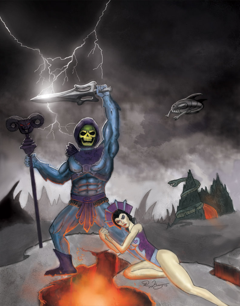 792x1008 Skeletor Painting By Yanmurph - Skeletor Painting