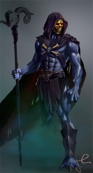 305x567 Skeletor By Garygillmore On Filmy I Gry - Skeletor Painting