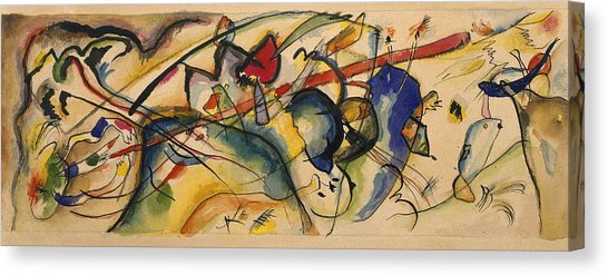 546x247 Rough Sketch Canvas Prints - Sketch For Painting With White Border