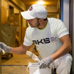 250x250 Skis Painting - Skis Painting