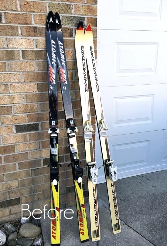 550x808 Skis Painting Art Artist Painting Gravity Season By Original - Skis Painting