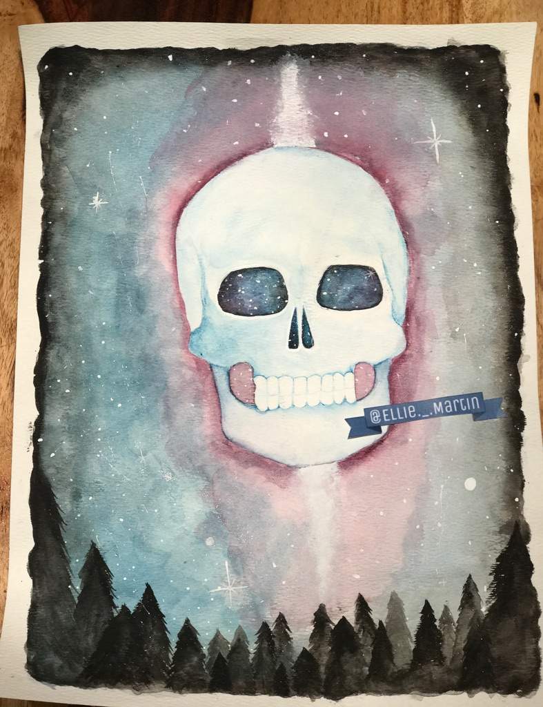 787x1024 Skull Watercolor Painting Clique Amino - Skull Watercolor Painting