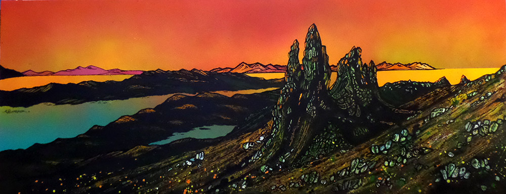 1000x383 Painting Amp Prints Of Skye - Skye Painting