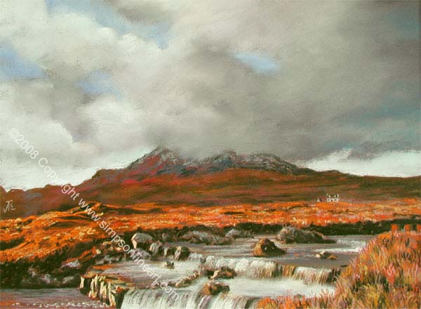 600x440 The Cuillins, The Isle Of Skye - Skye Painting
