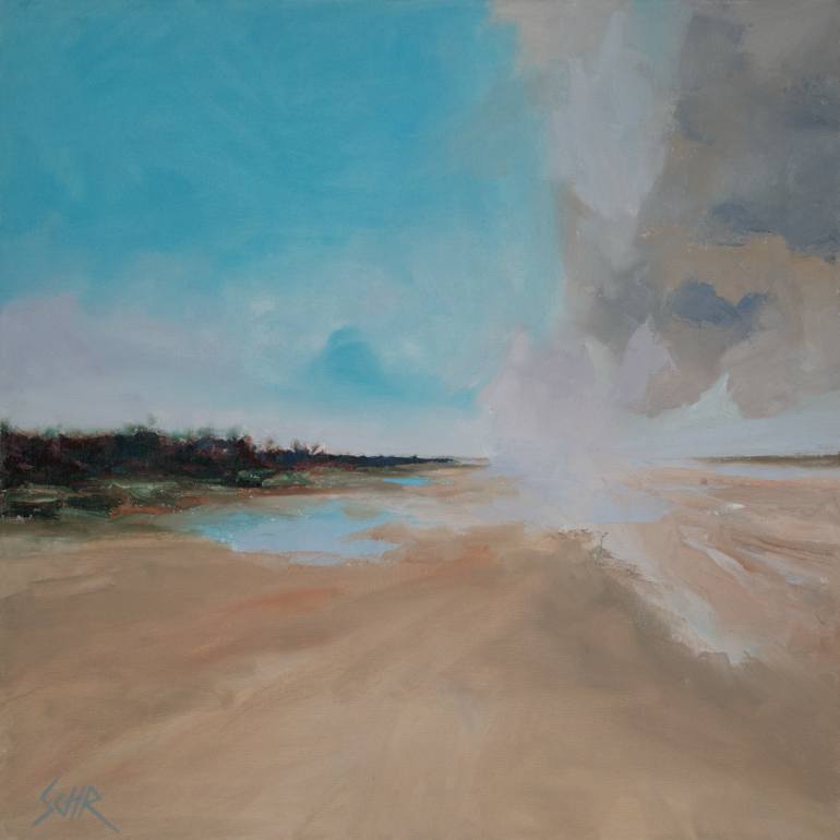 770x770 Saatchi Art Skyfall Painting By Eddie Schrieffer - Skyfall Painting