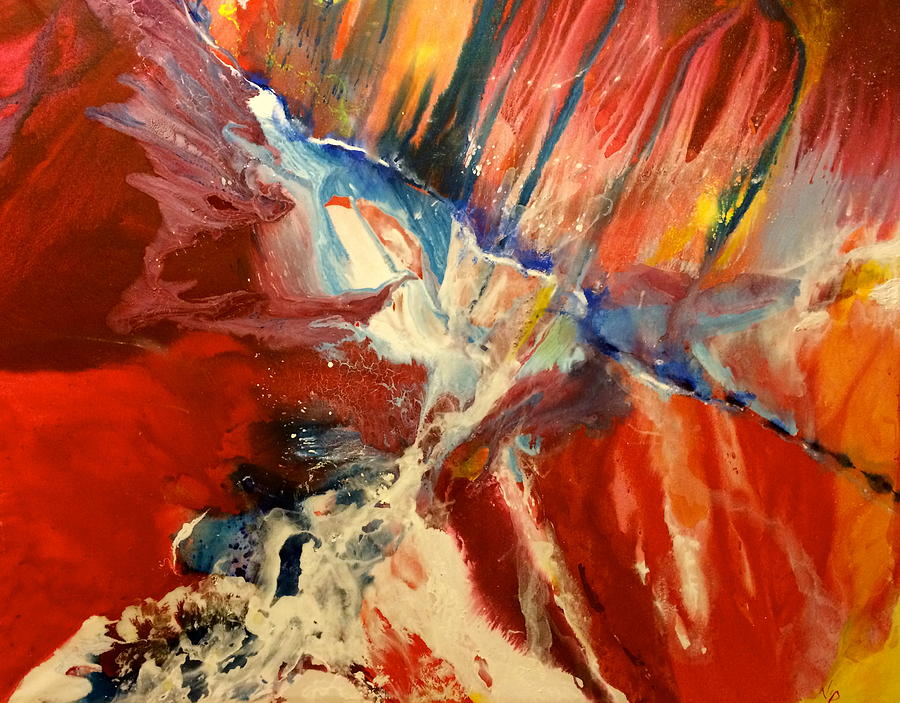 900x703 Skyfall Painting By Nipper Suntrapak - Skyfall Painting