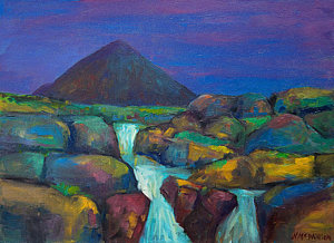 300x218 Skyfall Paintings - Skyfall Painting