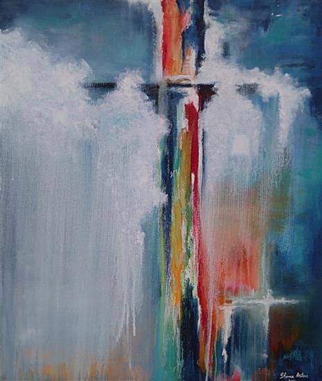 465x550 Artwork By Shona Aston - Skyfall Painting