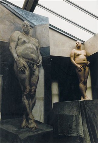 323x470 Leigh Bowery Posing For Lucian Freuds Painting Leigh Under - Skylight Painting