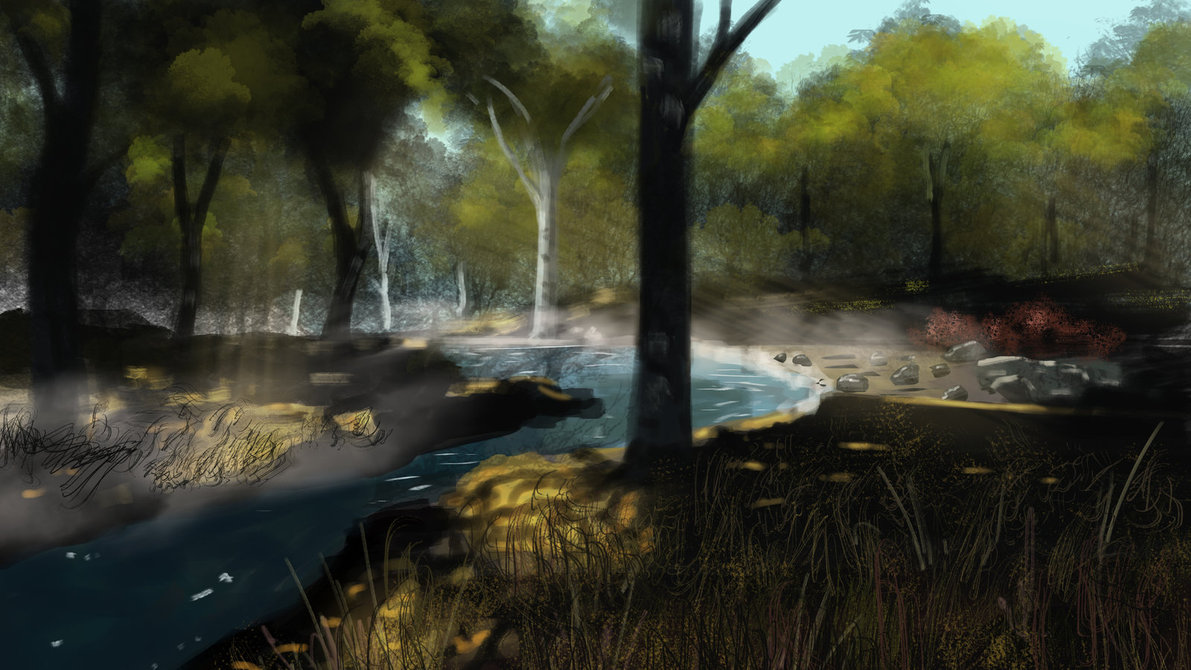 1191x670 Skyrim Reference Painting By Willroberts04 - Skyrim Painting