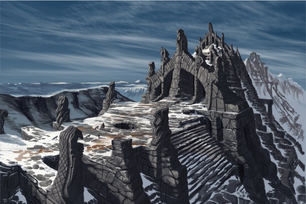 600x401 The Elder Scrolls V Skyrim Review Gamernode - Skyrim Painting