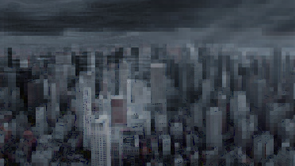 595x335 Matte Painting Pixcove - Skyscraper Painting