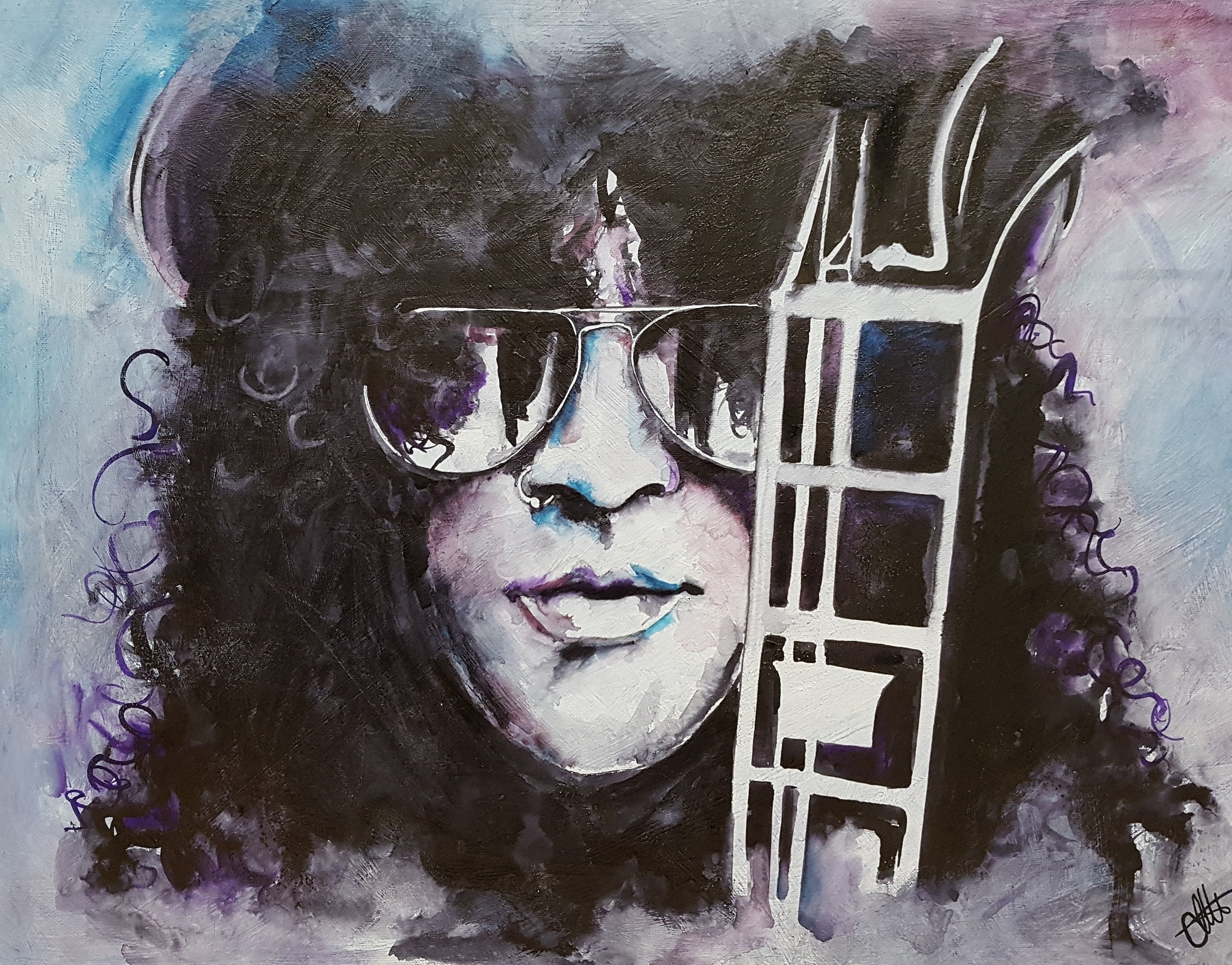3422x2680 Slash Lea Williams Art - Slash Painting