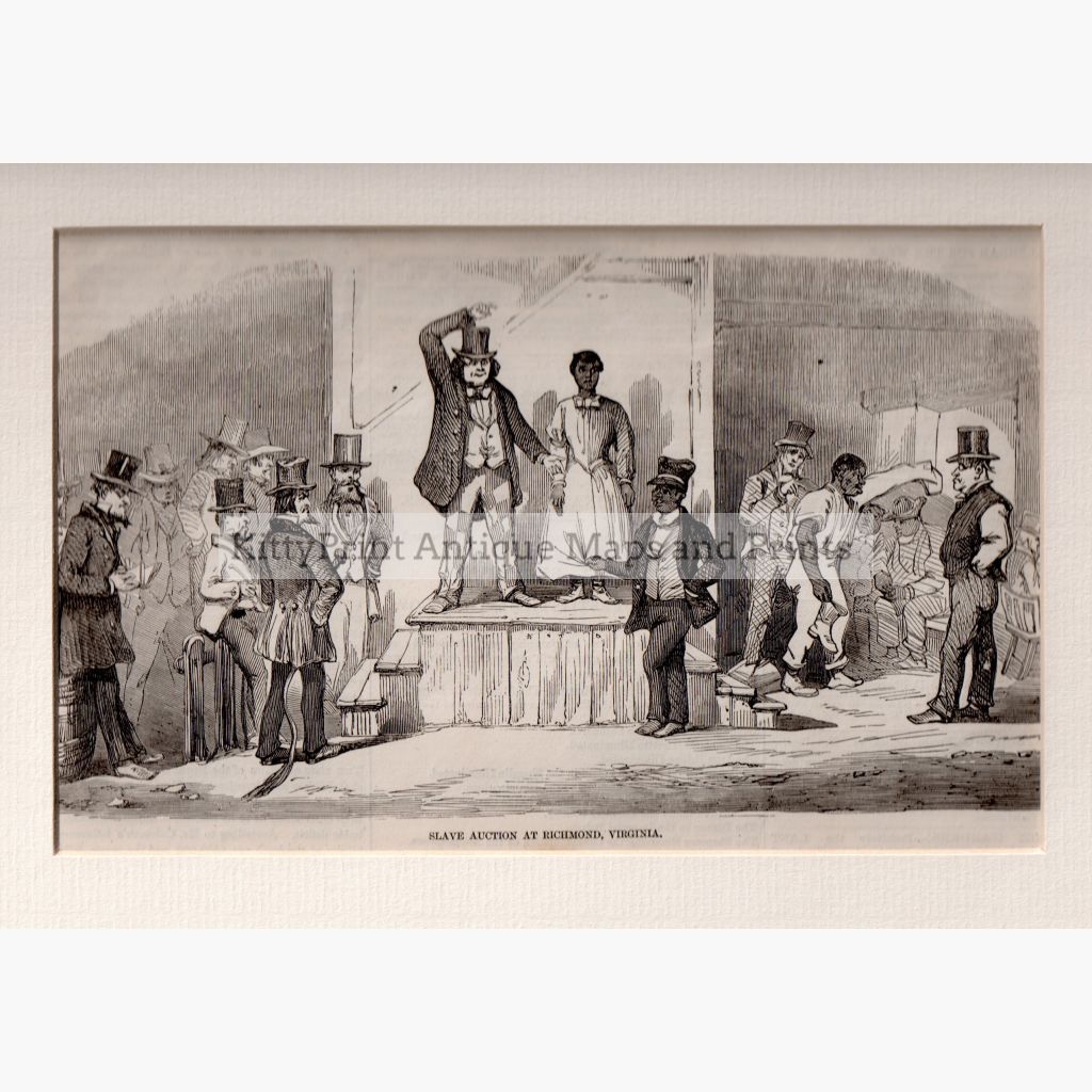 1024x1024 Slave Auction - Slave Auction Painting