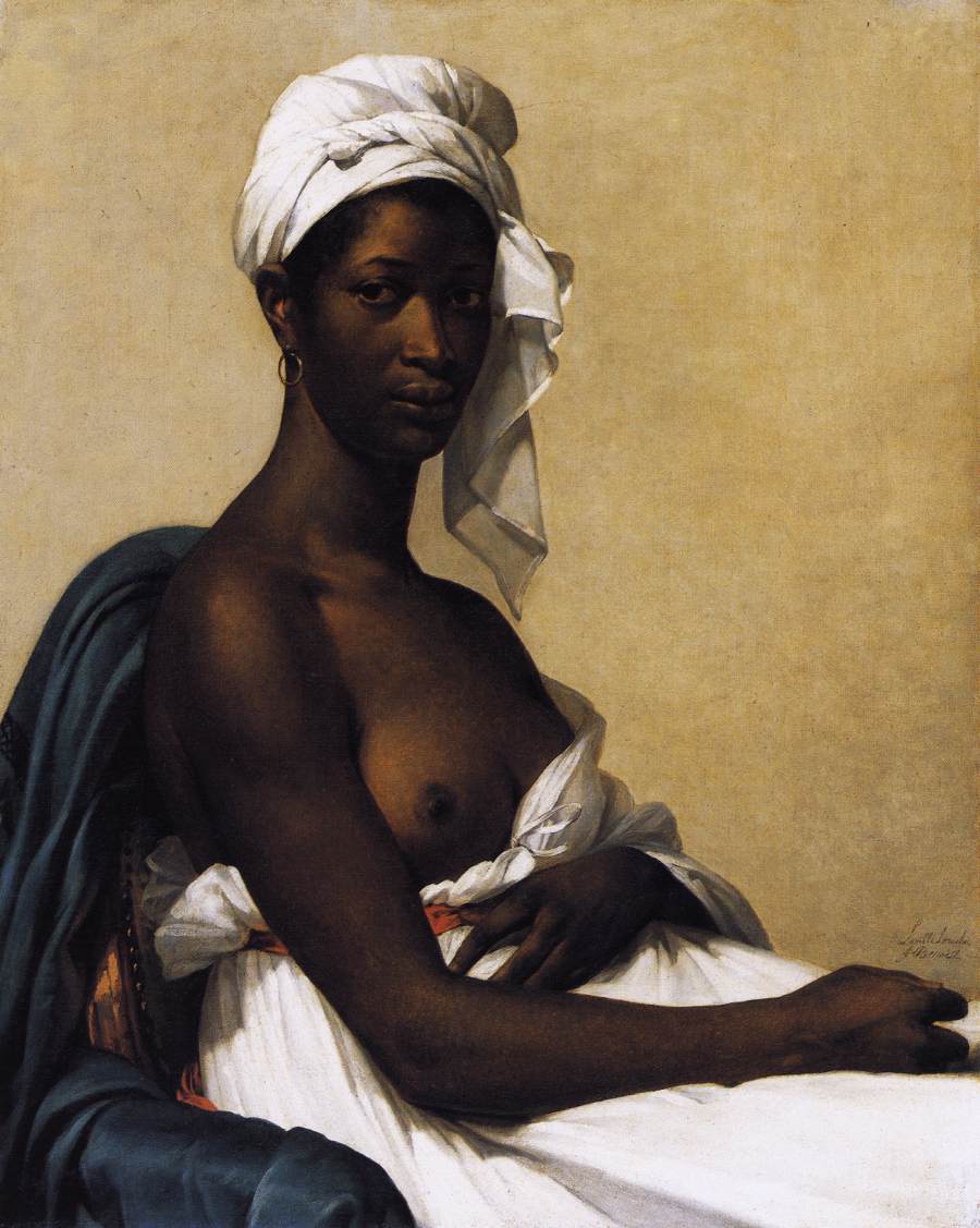 900x1127 Slavery Is A Woman - Slave Girl Painting