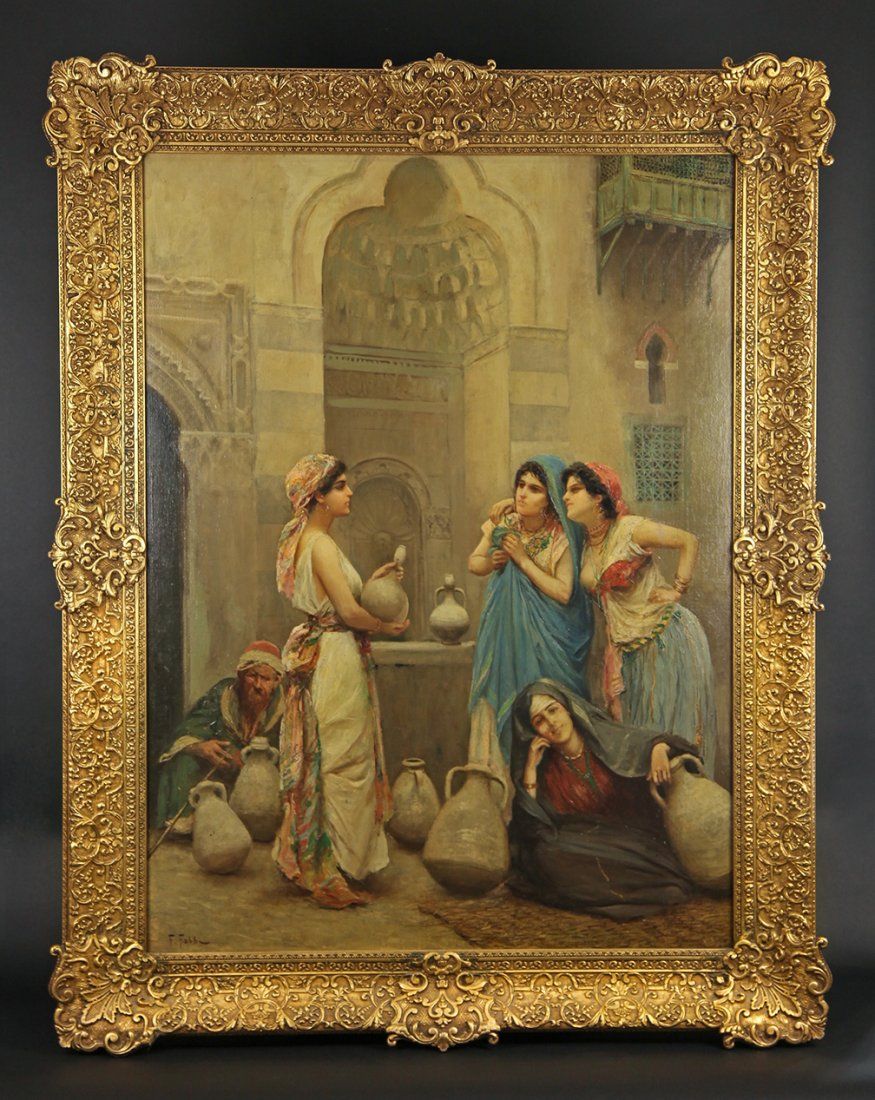 875x1100 The New Slave Girl Fabio Fabbi On Canvases And Oil - Slave Girl Painting