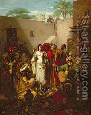 317x400 The Slave Market Karl Wilhelm Gentz Reproduction 1st Art Gallery - Slave Market Painting