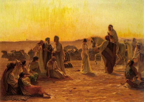 600x426 The Slave Market By Otto Pilny - Slave Market Painting