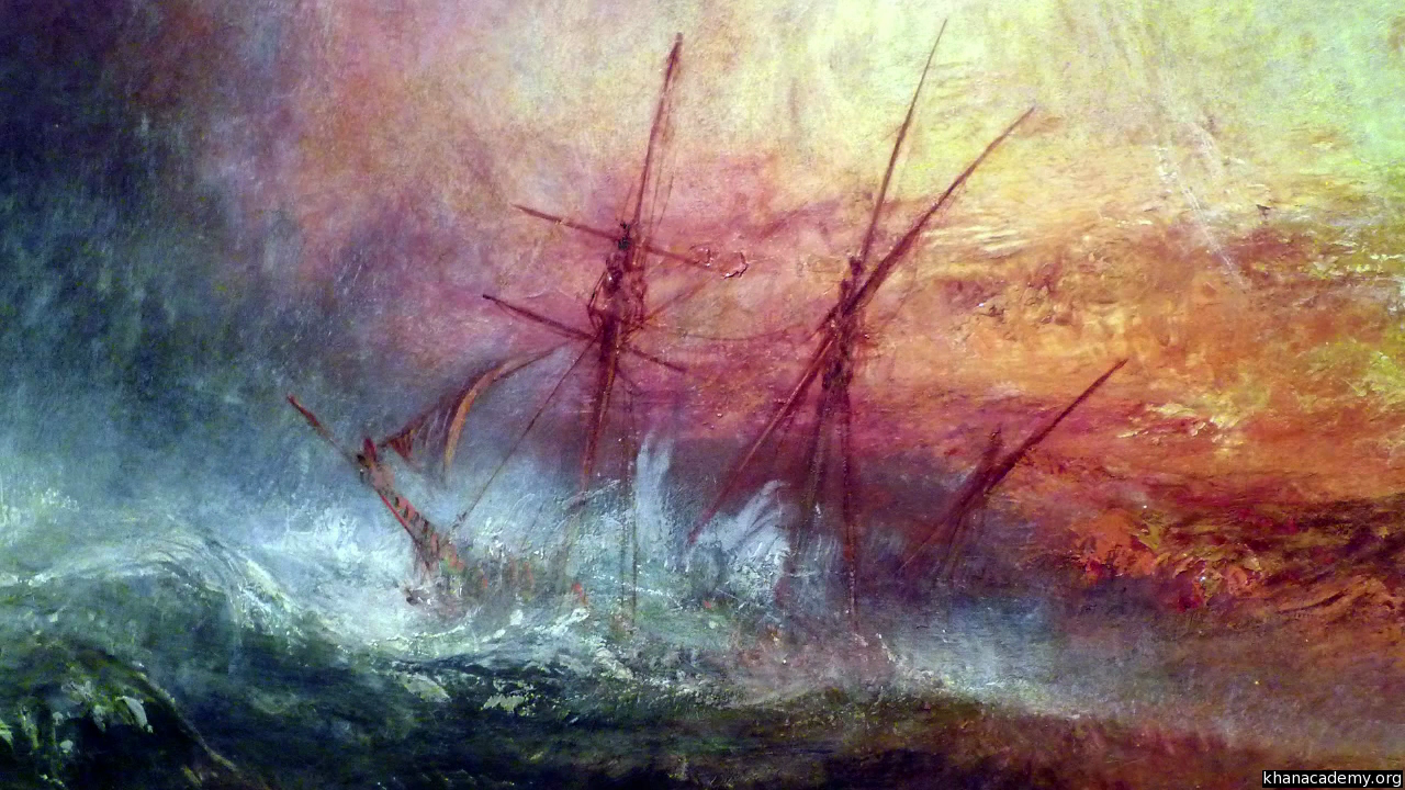 1280x720 Turner, Slave Ship (Video) Khan Academy - Slave Ship Painting
