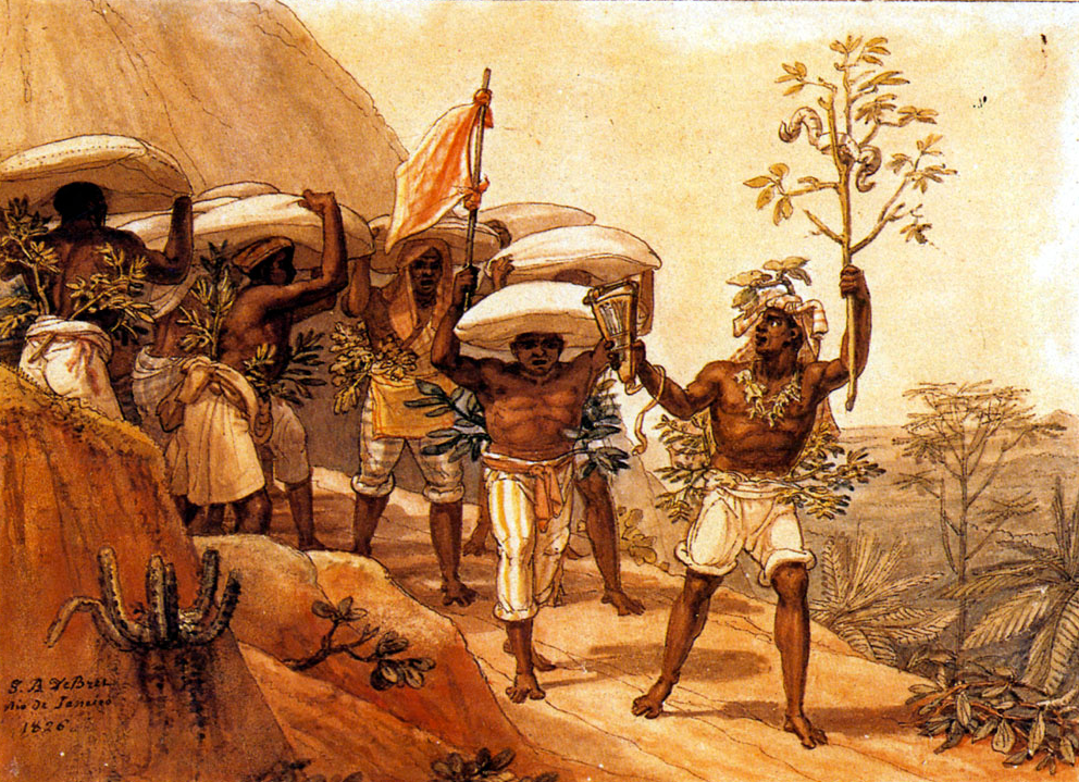 992x719 Journal Of An African Slave In Brazil [Historical Fiction - Slavery Painting