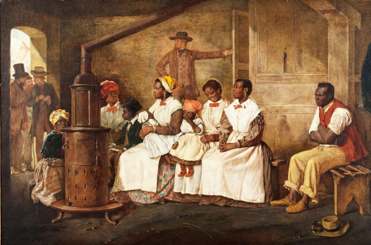 760x502 Painting Told Slavery Story Black History Month - Slavery Painting