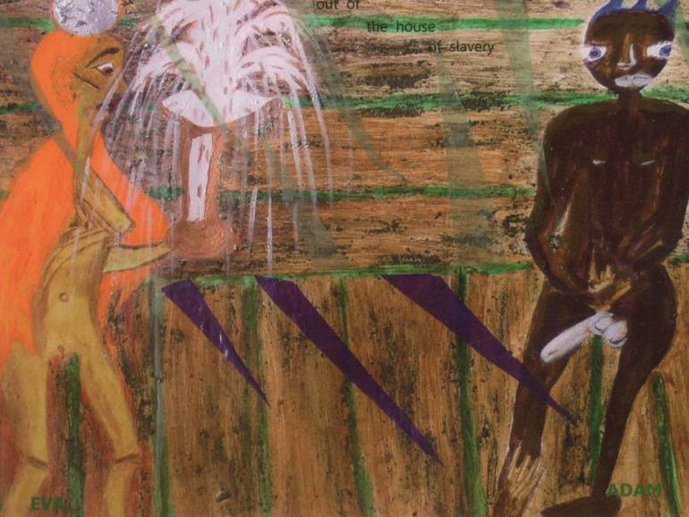 770x578 Saatchi Art Out Of The House Of Slavery Painting By Carla Egerer - Slavery Painting