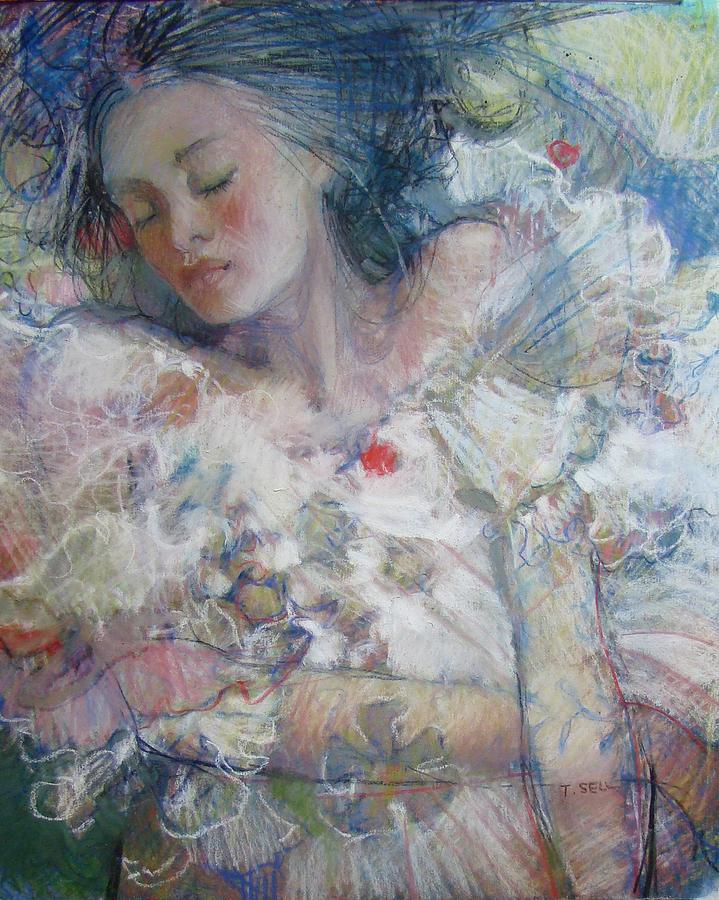719x900 Sleep Painting By Tonja Sell - Sleep Painting