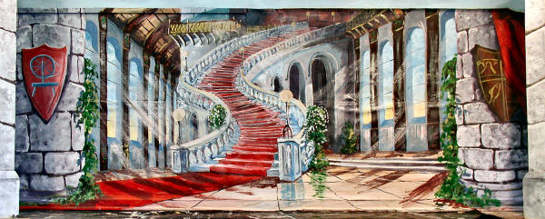 600x241 Sleeping Beauty Page One - Sleeping Beauty Castle Painting