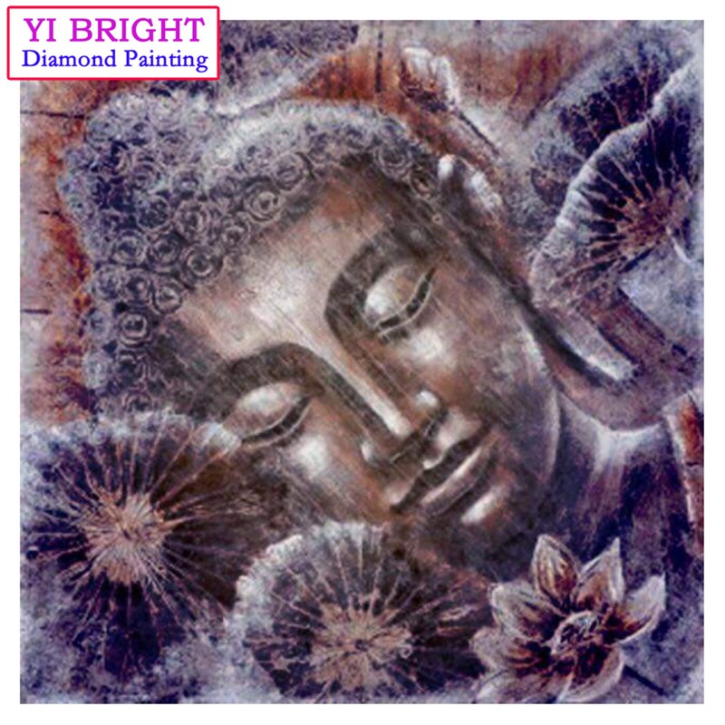 800x800 5d Diy Diamond Painting Cross Stitch Sleeping Buddha Full Round - Sleeping Buddha Painting