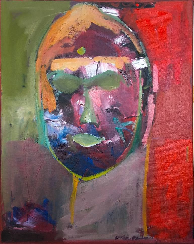 770x967 Saatchi Art Sleeping Buddha Painting By Arun Prem - Sleeping Buddha Painting