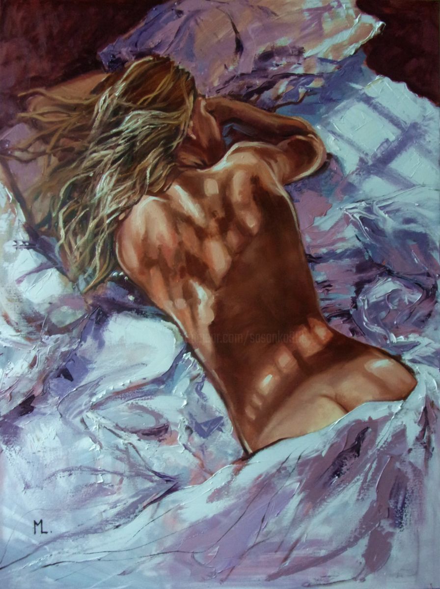 896x1200 Afternoon Dreamer (Monika Luniak) - Sleeping Girl Painting