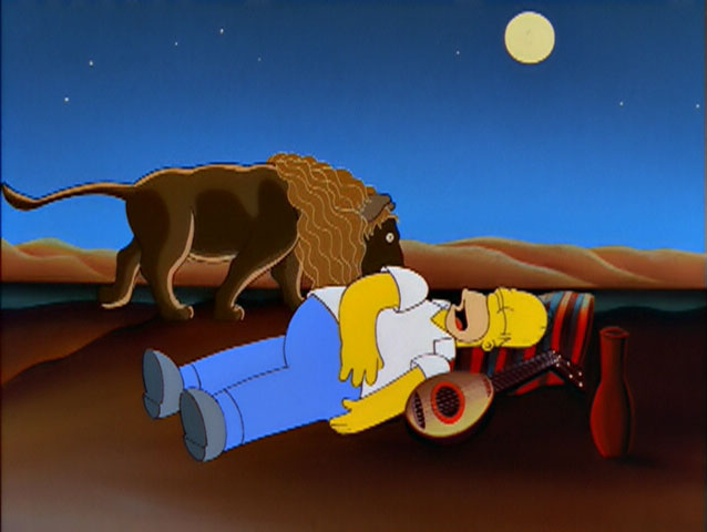 638x480 Image - Sleeping Gypsy Painting