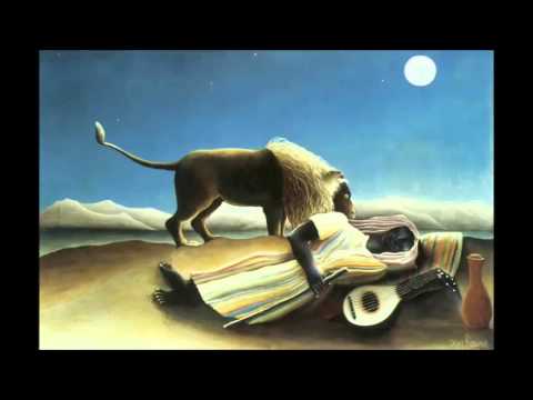 480x360 The Sleeping Gypsy (Henri Rousseau) - Sleeping Gypsy Painting