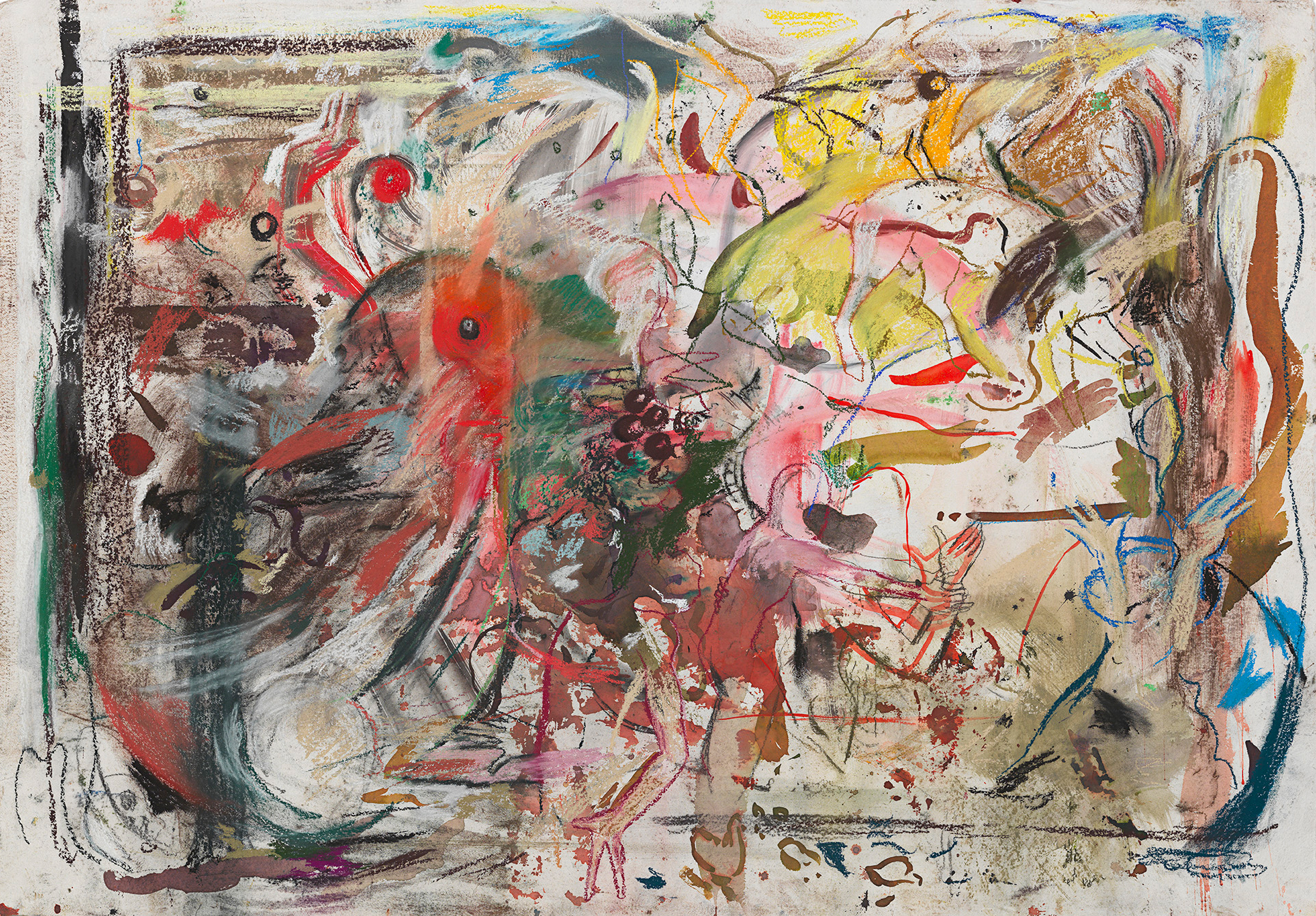 1929x1343 Exhibitions Cecily Brown Cecily Brown - Sleepless In New York Painting