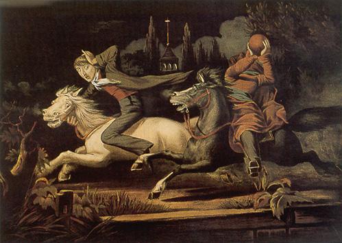 499x355 The Legend Of Sleepy Hollow The Scarlet Order - Sleepy Hollow Painting