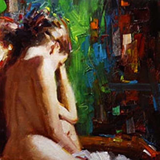 654x654 Kevin Beilfuss Ain'T Afraid To Get Sloppy Visual Arts - Sloppy Painting