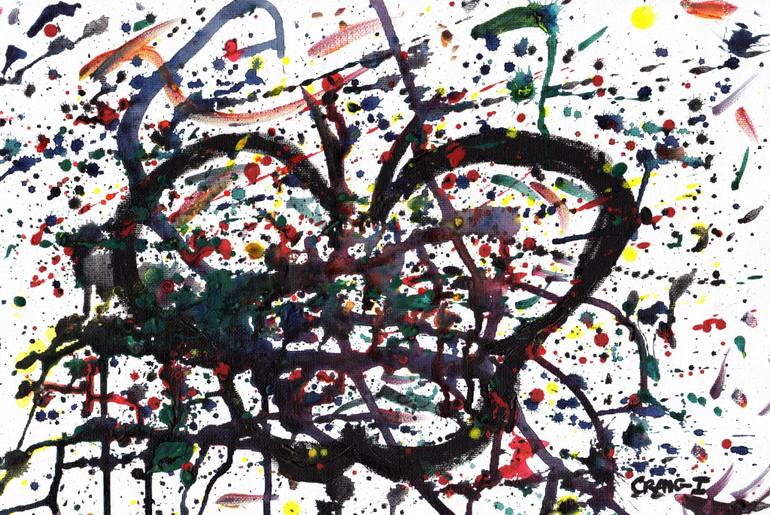 770x515 Saatchi Art Sloppy Butterfly Painting By Craig Imig - Sloppy Painting