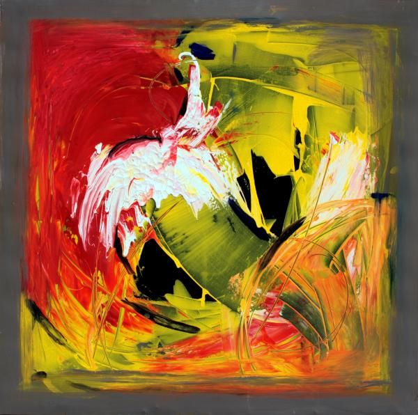 600x596 Sloppy Wonderfulness Art Acrylics, Canvases - Sloppy Painting