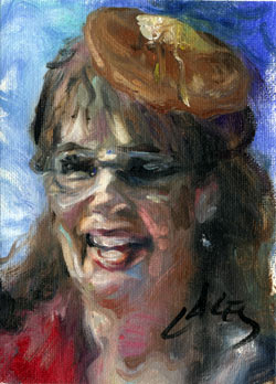 250x348 Dan Lacey, The Painter Of Pancakes Sarah Sloppy Pancake - Sloppy Painting