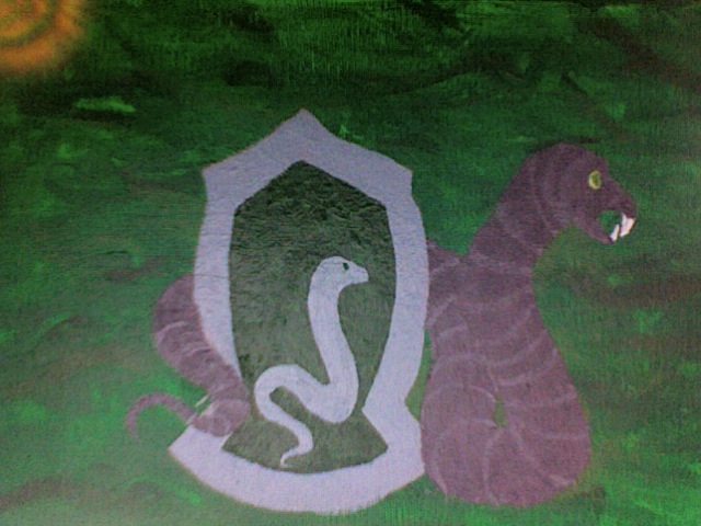 640x480 Slytherin Painting 1 By Vickysfab - Slytherin Painting