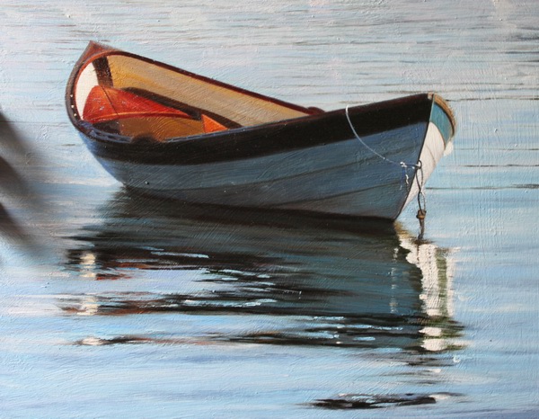 Small Boat Painting at PaintingValley.com | Explore collection of Small ...