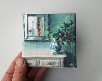 340x270 Small Paintings Etsy - Small Painting