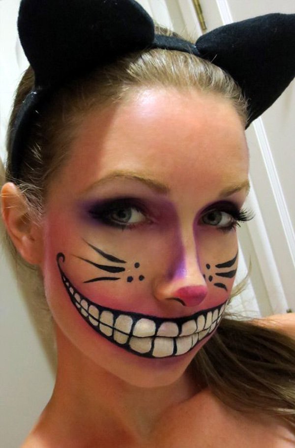600x911 The Latest Cheshire Cat Smile Face Paint To Try You Painting - Smile Face Painting